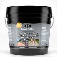 Liquid Rubber Cool Foot Deck & Dock Coating