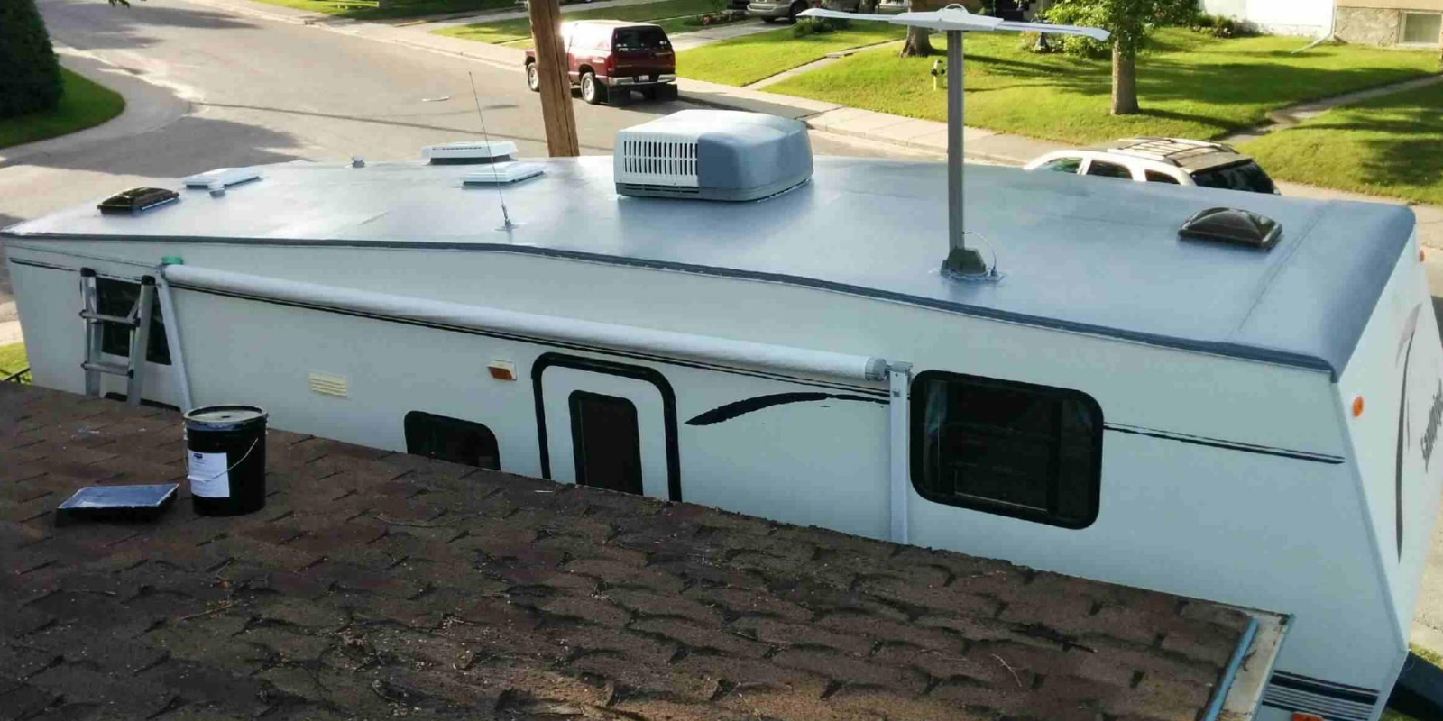 How To Apply RV Rubber Roof Coating