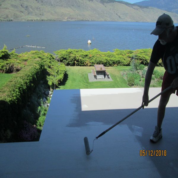 Liquid Rubber Polyurethane Deck Coating