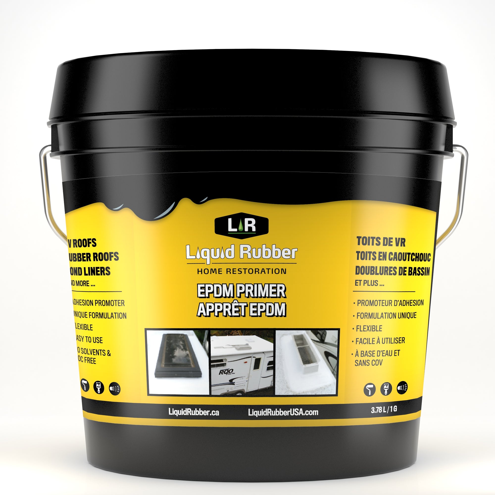 Liquid Rubber RV Roof and EPDM Rubber Primer