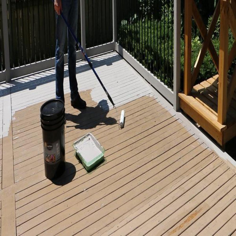 Liquid Rubber Cool Foot Deck & Dock Coating