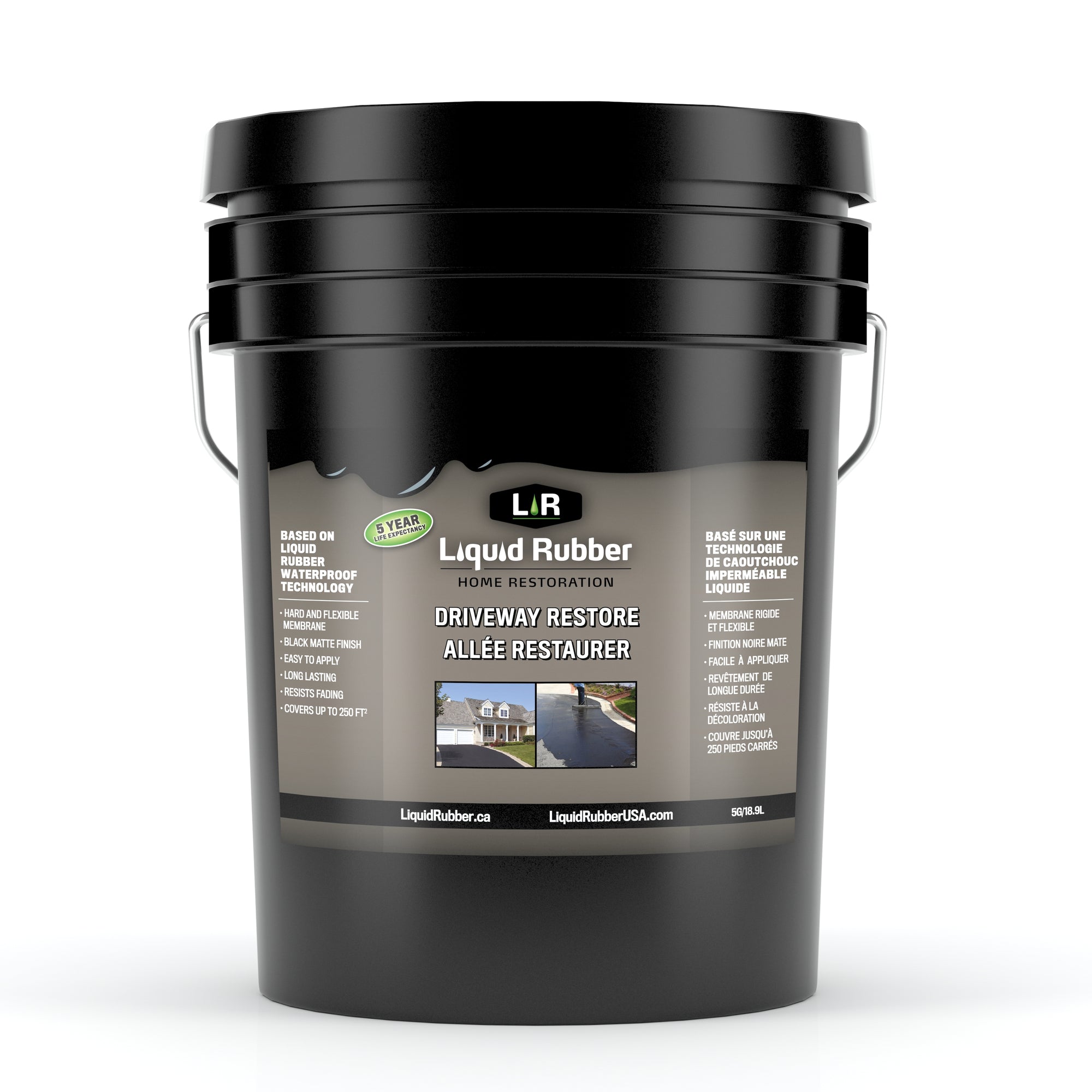 Liquid Rubber Driveway Restore Sealer