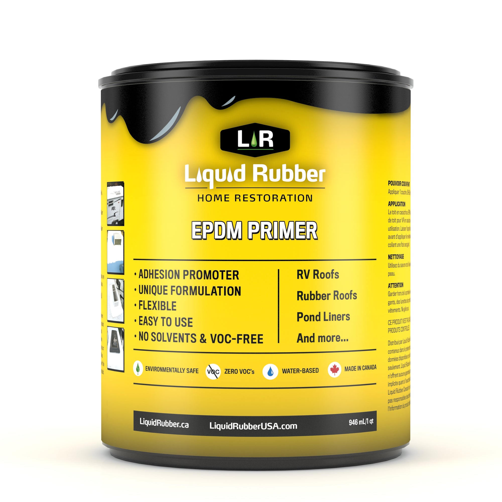 Liquid Rubber RV Roof and EPDM Rubber Primer