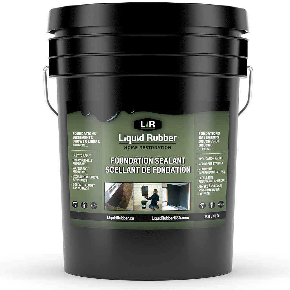 Liquid Rubber Foundation Sealant/Basement Coating